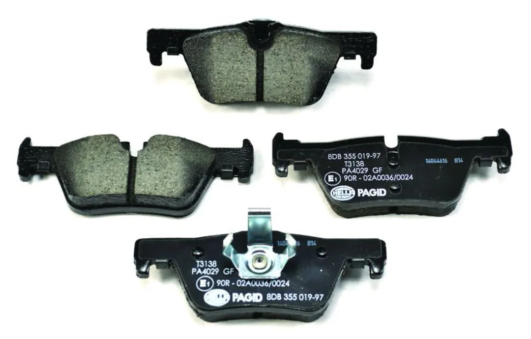 355019971 – HELLA Brake Pad, Low-Metallic Set Of 2